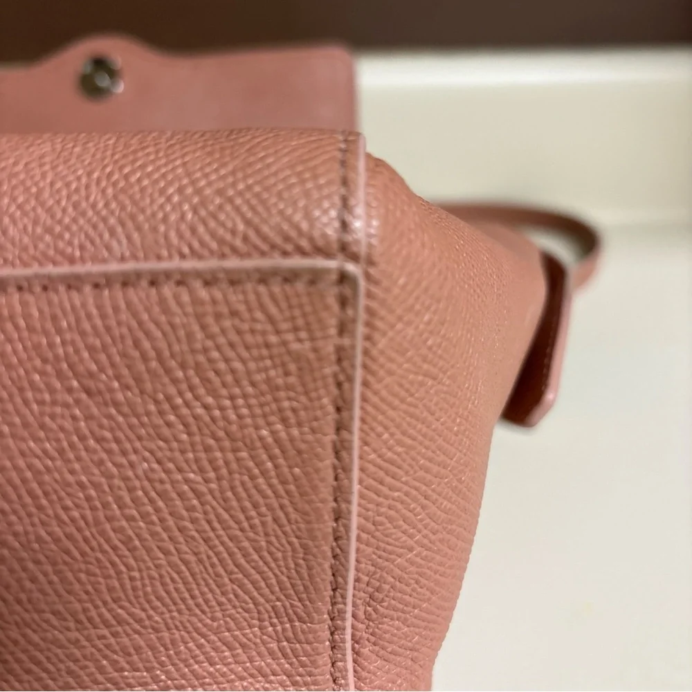 Rebecca Minkoff Gabby Leather Sachet Rose Purse Bag - Picture 11 of 13